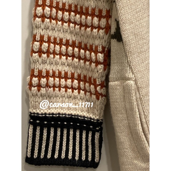 RARE NEW Anthropologie Caballos Sweater Cardigan S by Adomartins - Picture 10 of 11